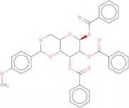 1,2,3-Tri-O-benzoyl-4,6-O-(4-methoxybenzylidene)-b-D-glucopyranose