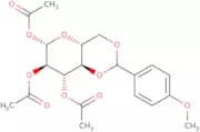 1,2,3-Tri-O-acetyl-4,6-O-(4-methoxybenzylidene)-b-D-glucopyranose