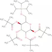 1,2,3,4-Tetra-O-pivaloyl-6-O-triisopropylsilyl-b-D-galactopyranose