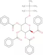 1,2,3,4-Tetra-O-benzoyl-6-O-tert-butyldimethylsilyl-b-D-glucopyranose