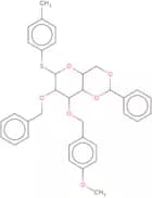 4-Toluoyl 2-O-benzyl-4,6-O-benzylidene-3-O-p-methoxybenzyl-a-D-thiomannopyranoside