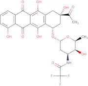 N-(Trifluoroacetyl)-1-desmethyl daunorubicin