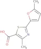 4-Methyl-2-(5-methylfuran-2-yl)-1,3-thiazole-5-carboxylic acid