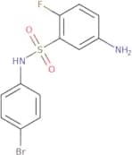 5-Amino-N-(4-bromophenyl)-2-fluorobenzene-1-sulfonamide