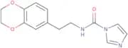 N-[2-(2,3-Dihydro-1,4-benzodioxin-6-yl)ethyl]-1H-imidazole-1-carboxamide