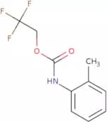 2,2,2-Trifluoroethyl N-(2-methylphenyl)carbamate