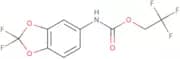 2,2,2-Trifluoroethyl N-(2,2-difluoro-1,3-dioxaindan-5-yl)carbamate
