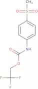 2,2,2-Trifluoroethyl N-(4-methanesulfonylphenyl)carbamate