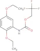 2,2,2-Trifluoroethyl N-(2,5-diethoxyphenyl)carbamate