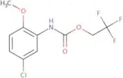 2,2,2-Trifluoroethyl N-(5-chloro-2-methoxyphenyl)carbamate
