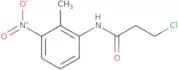 3-Chloro-N-(2-methyl-3-nitrophenyl)propanamide