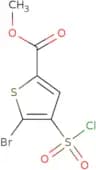 Methyl 5-bromo-4-(chlorosulfonyl)thiophene-2-carboxylate