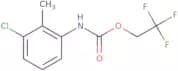2,2,2-Trifluoroethyl N-(3-chloro-2-methylphenyl)carbamate
