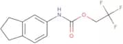 2,2,2-Trifluoroethyl N-(2,3-dihydro-1H-inden-5-yl)carbamate