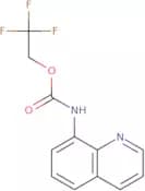 2,2,2-Trifluoroethyl N-(quinolin-8-yl)carbamate