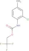 2,2,2-Trifluoroethyl N-(2-chloro-4-methylphenyl)carbamate