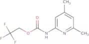 2,2,2-Trifluoroethyl N-(4,6-dimethylpyridin-2-yl)carbamate