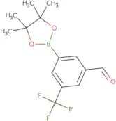 3-(4,4,5,5-Tetramethyl-1,3,2-dioxaborolan-2-yl)-5-(trifluoromethyl)benzaldehyde