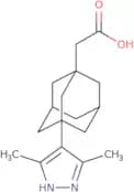 2-[3-(3,5-Dimethyl-1H-pyrazol-4-yl)adamantan-1-yl]acetic acid