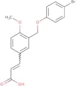 3-{3-[(4-Bromophenoxy)methyl]-4-methoxyphenyl}prop-2-enoic acid