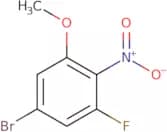 5-Bromo-1-fluoro-3-methoxy-2-nitrobenzene