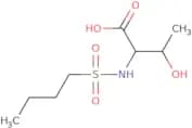 2-(Butane-1-sulfonamido)-3-hydroxybutanoic acid
