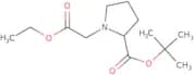 (S)-tert-Butyl 1-(2-ethoxy-2-oxoethyl)pyrrolidine-2-carboxylate