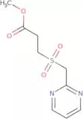 Methyl 3-(pyrimidin-2-ylmethanesulfonyl)propanoate