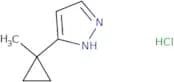 3-(1-Methylcyclopropyl)-1H-pyrazole hydrochloride