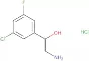 2-Amino-1-(3-chloro-5-fluorophenyl)ethan-1-ol hydrochloride