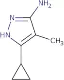 3-Cyclopropyl-4-methyl-1H-pyrazol-5-amine