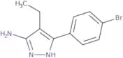 3-(4-Bromophenyl)-4-ethyl-1H-pyrazol-5-amine