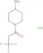 1-(4-Aminopiperidin-1-yl)-3,3,3-trifluoropropan-1-one hydrochloride