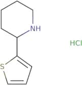 2-(Thiophen-2-yl)piperidine hydrochloride