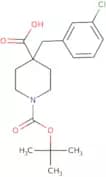 1-[(tert-Butoxy)carbonyl]-4-[(3-chlorophenyl)methyl]piperidine-4-carboxylic acid