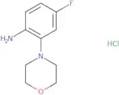 4-Fluoro-2-(morpholin-4-yl)aniline hydrochloride