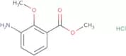 3-Amino-2-methoxy-benzoic acid methyl ester hydrochloride