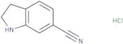 2,3-Dihydro-1H-indole-6-carbonitrile hydrochloride