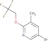 5-Bromo-3-methyl-2-(2,2,2-trifluoroethoxy)pyridine