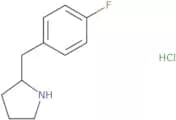 2-[(4-Fluorophenyl)methyl]pyrrolidine hydrochloride