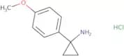 1-(4-Methoxyphenyl)cyclopropylamine hydrochloride