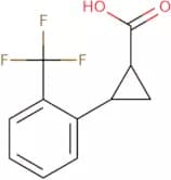 2-[2-(Trifluoromethyl)phenyl]cyclopropanecarboxylic acid