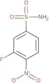 3-Fluoro-4-nitrobenzene-1-sulfonamide