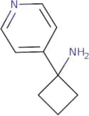 1-(Pyridin-4-yl)cyclobutan-1-amine