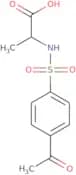 (2S)-2-(4-Acetylbenzenesulfonamido)propanoic acid