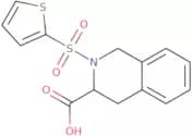 (3S)-2-(Thiophene-2-sulfonyl)-1,2,3,4-tetrahydroisoquinoline-3-carboxylic acid