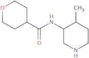 N-(4-Methylpiperidin-3-yl)oxane-4-carboxamide