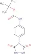 tert-Butyl N-[4-(3,5-dioxo-1,2,4-triazolidin-4-yl)phenyl]carbamate