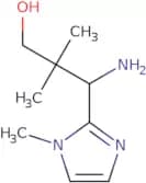 3-Amino-2,2-dimethyl-3-(1-methyl-1H-imidazol-2-yl)propan-1-ol