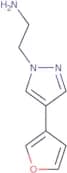 2-[4-(Furan-3-yl)-1H-pyrazol-1-yl]ethan-1-amine
